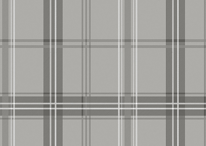 Montrose (Blackout), Tartan Grey - Twist&Fit Roller Blind - Image 6